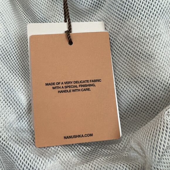 Nanushka Kenan Hand-Painted Abstract Animal Swim Shorts Mens Size L - Picture 8 of 13